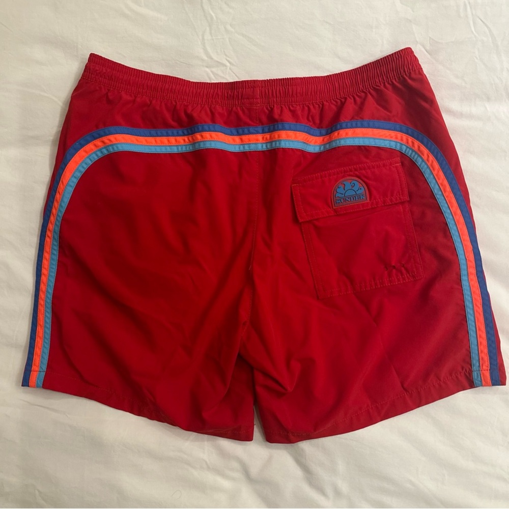 Sundek Red Men's Swim trunks